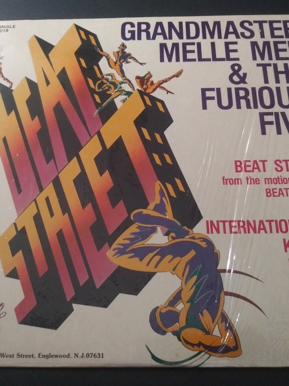 Grandmaster Melle Mel - Beat Street NM 12" Single Sugar Hill Record Shrink 1984